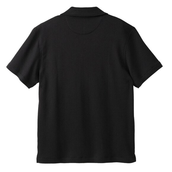 Scotch & Soda Mens Knit Short Sleeve Button Up Shirt - Picture 2 of 9